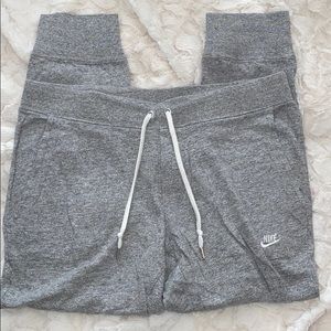 Nike grey joggers sweats